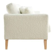 Canapé Scandinave Déhoussable 3 Places En Tissu Effet Laine Bouclée écru Et Bois Clair OSLO -Boutique Miliboo canape scandinave dehoussable 3 places en tissu effet laine bouclee ecru et bois clair oslo 51804 63b7dc2e4d371 1200 675