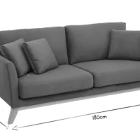 Canapé Scandinave Déhoussable 3 Places En Tissu Rose Et Bois Clair OSLO -Boutique Miliboo canape scandinave dehoussable 3 places en tissu rose et bois clair oslo 46722 60db2d862a59a 1200 675