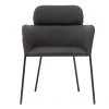 Chaise Design En Tissu Gris Et Métal Noir TULUM -Boutique Miliboo chaise design en tissu gris et metal noir tulum 49315 60b8a3e890237 1200 675