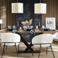 Chaise Design En Tissu Velours Chenille Blanc Cassé Et Métal Noir JENNA -Boutique Miliboo chaise design en tissu velours chenille blanc casse et metal noir jenna 52532 63d8d72bbca15 1200 675