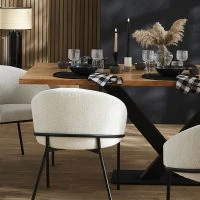 Chaise Design En Tissu Velours Chenille Blanc Cassé Et Métal Noir JENNA -Boutique Miliboo chaise design en tissu velours chenille blanc casse et metal noir jenna 52532 63d8d735775ba 1200 675