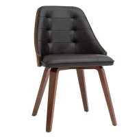 Chaise Design Noir Et Bois Foncé Noyer FLUFFY 12 Chaise Design Noir Et Bois Foncé Noyer FLUFFY -Boutique Miliboo chaise design noir et bois fonce noyer fluffy 48660 5faaade766f23 1200 675