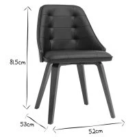 Chaise Design Noir Et Bois Foncé Noyer FLUFFY 18 Chaise Design Noir Et Bois Foncé Noyer FLUFFY -Boutique Miliboo chaise design noir et bois fonce noyer fluffy 48660 5faaadf833fe3 1200 675