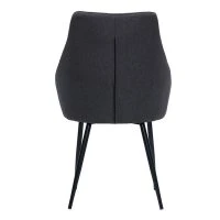 Chaise En Tissu Gris Foncé Et Métal Noir BOOMER -Boutique Miliboo chaise en tissu gris fonce et metal noir boomer 51866 62c6862e96d19 1200 675