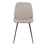 Chaise En Toissu Velours Taupe Et Métal Noir (lot De 2) KAOLY -Boutique Miliboo chaise en toissu velours taupe et metal noir lot de 2 kaoly 51941 62d54fdb62d46 1200 675