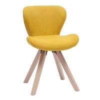 Chaise Scandinave En Tissu Effet Velours Jaune Moutarde Et Bois Clair Massif ANYA -Boutique Miliboo chaise scandinave en tissu effet velours jaune moutarde et bois clair massif anya 49439 63ff56d85bd0d 1200 675