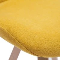 Chaise Scandinave En Tissu Effet Velours Jaune Moutarde Et Bois Clair Massif ANYA -Boutique Miliboo chaise scandinave en tissu effet velours jaune moutarde et bois clair massif anya 49439 63ff56dfe85bb 1200 675