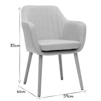 Chaise Scandinave En Tissu Gris Clair Et Bois Clair Chêne Massif ALEYNA -Boutique Miliboo chaise scandinave en tissu gris clair et bois clair chene massif aleyna 41983 5d244c2d13223 1200 675