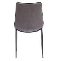 Chaises Design En Tissu Effet Velours Gris Et Métal Noir (lot De 2) BLAZE -Boutique Miliboo chaises design en tissu effet velours gris et metal noir lot de 2 blaze 50395 61a0bb43b3430 1200 675
