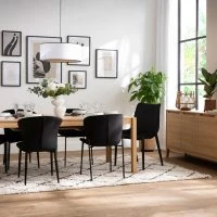 Chaises Design En Tissu Effet Velours Gris Et Métal Noir (lot De 2) BLAZE -Boutique Miliboo chaises design en tissu effet velours gris et metal noir lot de 2 blaze 50395 62627be5a2549 1200 675