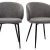 Chaises Design En Tissu Effet Velours Gris Et Métal Noir (lot De 2) ROSALIE -Boutique Miliboo chaises design en tissu effet velours gris et metal noir lot de 2 rosalie 52663 63b83f27d3f45 1200 675