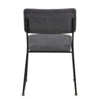 Chaises Design En Tissu Gris Et Métal Noir (lot De 2) FLORE 13 Chaises Design En Tissu Gris Et Métal Noir (lot De 2) FLORE -Boutique Miliboo chaises design en tissu gris et metal noir lot de 2 flore 49335 5fd24ce5c7e4e 1200 675