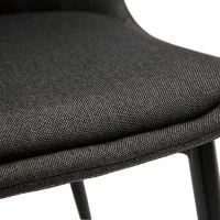 Chaises Design En Tissu Gris Foncé Et Métal Noir (lot De 2) FUSE 17 Chaises Design En Tissu Gris Foncé Et Métal Noir (lot De 2) FUSE -Boutique Miliboo chaises design en tissu gris fonce et metal noir lot de 2 fuse 51602 62bf05b964116 1200 675