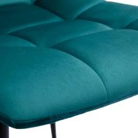 Chaises Design En Tissu Velours Bleu Canard Et Métal Noir (lot De 2) MAXWELL -Boutique Miliboo chaises design en tissu velours bleu canard et metal noir lot de 2 maxwell 52283 63a5c86544832 1200 675
