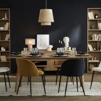 Chaises Design En Tissu Velours Bronze Et Métal Noir (lot De 2) CELESTE 17 Chaises Design En Tissu Velours Bronze Et Métal Noir (lot De 2) CELESTE -Boutique Miliboo chaises design en tissu velours bronze et metal noir lot de 2 celeste 51892 634e630ec2173 1200 675