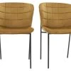 Chaises Design En Tissu Velours Bronze Et Métal Noir (lot De 2) SAIGA -Boutique Miliboo chaises design en tissu velours bronze et metal noir lot de 2 saiga 52681 63185b70e0741 1200 675