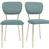 Chaises Design En Tissu Velours Gaufré Vert Céladon Et Métal Doré (lot De 2) LEPIDUS -Boutique Miliboo chaises design en tissu velours gaufre vert celadon et metal dore lot de 2 lepidus 52249 62d91df2cf3b5 1200 675