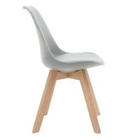 Chaises Design Gris Et Bois Clair Massif (lot De 2) PAULINE -Boutique Miliboo chaises design gris et bois clair massif lot de 2 pauline 42533 5bb7645649f30 1200 675