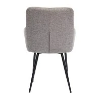 Chaises Design Matelassées En Tissu Velours Texturé Gris Et Métal Noir (lot De 2) MONTERO -Boutique Miliboo chaises design matelassees en tissu velours texture gris et metal noir lot de 2 montero 52427 635253ad1f206 1200 675