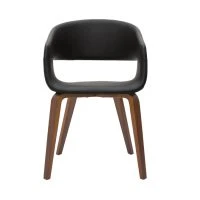 Chaises Design Noir Et Bois Foncé Noyer (lot De 2) SLAM -Boutique Miliboo chaises design noir et bois fonce noyer lot de 2 slam 52965 6304cf7c056a3 1200 675
