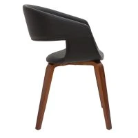 Chaises Design Noir Et Bois Foncé Noyer (lot De 2) SLAM -Boutique Miliboo chaises design noir et bois fonce noyer lot de 2 slam 52965 6304d0e6b239c 1200 675