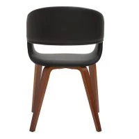 Chaises Design Noir Et Bois Foncé Noyer (lot De 2) SLAM -Boutique Miliboo chaises design noir et bois fonce noyer lot de 2 slam 52965 6304d0e75b859 1200 675