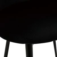 Chaises Design Noires En Tissu Velours Et Métal (lot De 2) CELESTE -Boutique Miliboo chaises design noires en tissu velours et metal lot de 2 celeste 51893 62bda974e7de5 1200 675