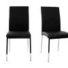 Chaises Design Noires Et Métal Acier Chromé (lot De 2) SIMEA 2 Chaises Design Noires Et Métal Acier Chromé (lot De 2) SIMEA -Boutique Miliboo chaises design noires et metal acier chrome lot de 2 simea 23668 5bb763a3346a3 1200 675