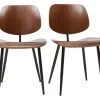 Chaises En Bois Foncé Noyer Et Métal Noir (lot De 2) TOBIAS 2 Chaises En Bois Foncé Noyer Et Métal Noir (lot De 2) TOBIAS -Boutique Miliboo chaises en bois fonce noyer et metal noir lot de 2 tobias 49313 60ba303a8856a 1200 675