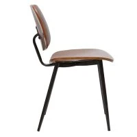 Chaises En Bois Foncé Noyer Et Métal Noir (lot De 2) TOBIAS -Boutique Miliboo chaises en bois fonce noyer et metal noir lot de 2 tobias 49313 60ba3040b91cc 1200 675