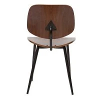 Chaises En Bois Foncé Noyer Et Métal Noir (lot De 2) TOBIAS -Boutique Miliboo chaises en bois fonce noyer et metal noir lot de 2 tobias 49313 60ba304328a7b 1200 675