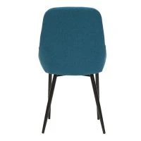 Chaises En Tissu Bleu Canard Et Métal Noir (lot De 2) HOLO -Boutique Miliboo chaises en tissu bleu canard et metal noir lot de 2 holo 51847 628e2e4ced7a7 1200 675