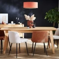 Chaises En Tissu Effet Velours Texturé Beige Et Métal Noir (lot De 2) MONTI -Boutique Miliboo chaises en tissu effet velours texture beige et metal noir lot de 2 monti 51875 635952cf27897 1200 675