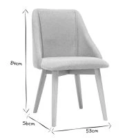 Chaises En Tissu Effet Velours Texturé Gris Et Bois Clair Massif (lot De 2) HIGGINS -Boutique Miliboo chaises en tissu effet velours texture gris et bois clair massif lot de 2 higgins 53225 637359c0c897d 1200 675