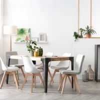 Chaises Scandinaves Blanc Et Bois Clair Massif (lot De 4) PAULINE 16 Chaises Scandinaves Blanc Et Bois Clair Massif (lot De 4) PAULINE -Boutique Miliboo chaises scandinaves blanc et bois clair massif lot de 4 pauline 32452 5e569e5e6b738 1200 675