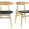 Chaises Scandinaves Bois Clair Et Noir (lot De 2) WALFORD -Boutique Miliboo chaises scandinaves bois clair et noir lot de 2 walford 40335 5c177e24337fb 1200 675