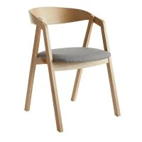 Chaises Scandinaves En Bois Clair Chêne Massif Et Tissu Gris (lot De 2) LOVA -Boutique Miliboo chaises scandinaves en bois clair chene massif et tissu gris lot de 2 lova 53662 63b3e86d57467 1200 675