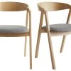 Chaises Scandinaves En Bois Clair Chêne Massif Et Tissu Gris (lot De 2) LOVA -Boutique Miliboo chaises scandinaves en bois clair chene massif et tissu gris lot de 2 lova 53662 63b3e8f16a1ce 1200 675