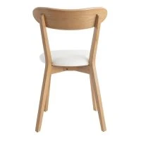 Chaises Vintage Bois Clair Chêne Et Blanc (lot De 2) DOVE 14 Chaises Vintage Bois Clair Chêne Et Blanc (lot De 2) DOVE -Boutique Miliboo chaises vintage bois clair chene et blanc lot de 2 dove 51056 61deaf8d880f6 1200 675