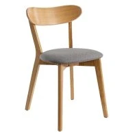 Chaises Vintage Bois Clair Chêne Et Tissu Gris (lot De 2) DOVE -Boutique Miliboo chaises vintage bois clair chene et tissu gris lot de 2 dove 50029 608fbc03c6935 1200 675