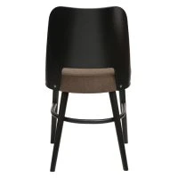 Chaises Vintage Bois Noir Et Tissu Marron (lot De 2) EDITO -Boutique Miliboo chaises vintage bois noir et tissu marron lot de 2 edito 52644 636927ce85757 1200 675