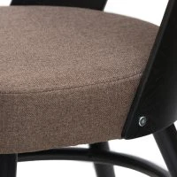 Chaises Vintage Bois Noir Et Tissu Marron (lot De 2) EDITO -Boutique Miliboo chaises vintage bois noir et tissu marron lot de 2 edito 52644 636927d57e7d8 1200 675