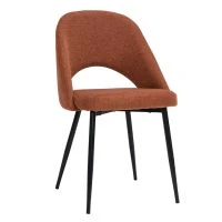 Chaises Vintage En Tissu Effet Velours Texturé Terre Brûlée Et Métal Noir (lot De 2) COSETTE -Boutique Miliboo chaises vintage en tissu effet velours texture terre brulee et metal noir lot de 2 cosette 52077 62cd4d3ce758d 1200 675