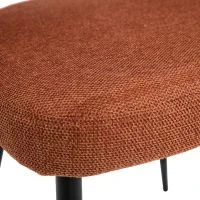 Chaises Vintage En Tissu Effet Velours Texturé Terre Brûlée Et Métal Noir (lot De 2) COSETTE -Boutique Miliboo chaises vintage en tissu effet velours texture terre brulee et metal noir lot de 2 cosette 52077 62cd4d4d0bfc6 1200 675