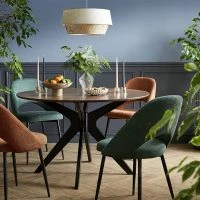 Chaises Vintage En Tissu Effet Velours Texturé Vert Et Métal Noir (lot De 2) COSETTE -Boutique Miliboo chaises vintage en tissu effet velours texture vert et metal noir lot de 2 cosette 52078 638dc3dee6ac7 1200 675