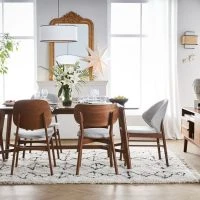 Chaises Vintage En Tissu Gris Clair Et Bois Foncé (lot De 2) SPIKE -Boutique Miliboo chaises vintage en tissu gris clair et bois fonce lot de 2 spike 52950 6345636b6e921 1200 675