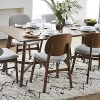 Chaises Vintage En Tissu Gris Clair Et Bois Foncé (lot De 2) SPIKE -Boutique Miliboo chaises vintage en tissu gris clair et bois fonce lot de 2 spike 52950 6345636dc2258 1200 675