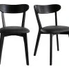 Chaises Vintage Noires (lot De 2) DOVE -Boutique Miliboo chaises vintage noires lot de 2 dove 50031 608fbf37c30b0 1200 675