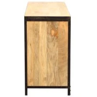 Commode Industrielle En Bois Manguier Massif Et Métal Noir 6 Tiroirs L130 Cm INDUSTRIA -Boutique Miliboo commode industrielle en bois manguier massif et metal noir 6 tiroirs l130 cm industria 32782 61b747f11bb81 1200 675