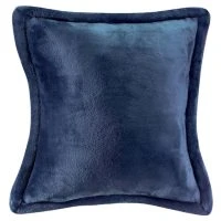 Coussin Doux Bleu 50 X 50 Cm FERO